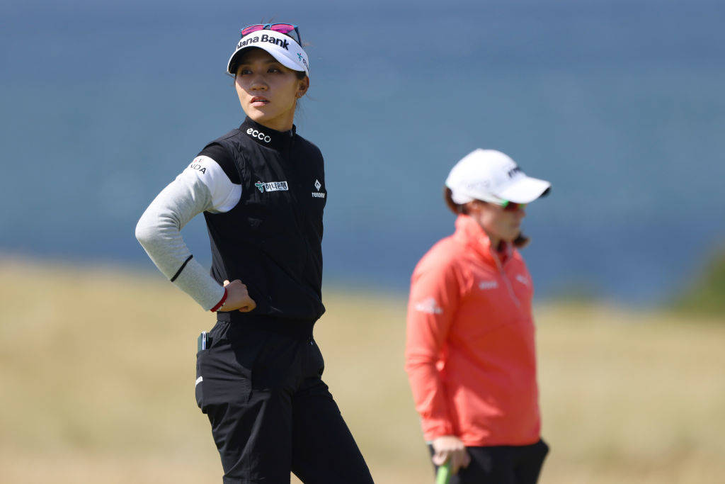 Lydia Ko in action at Muirfield